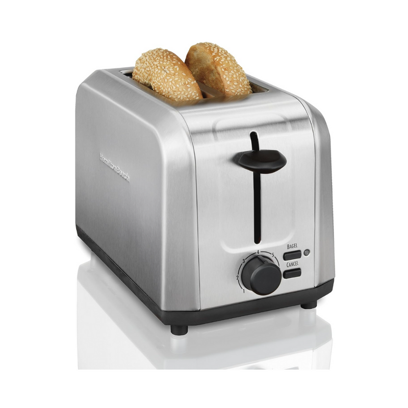 Hamilton-beach 2-slice toaster in brushed stainless steel (22911) 