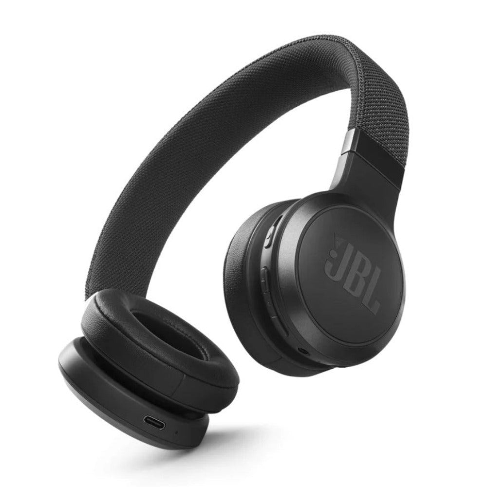 JBL Live 460NC Noise Cancelling Bluetooth Headphones - Black - Recertified by JBL