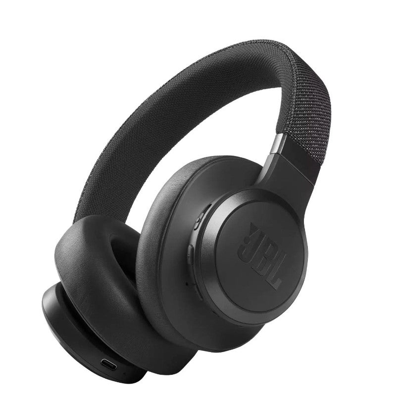 JBL Live 660NC Noise Canceling Bluetooth Headphones - Black