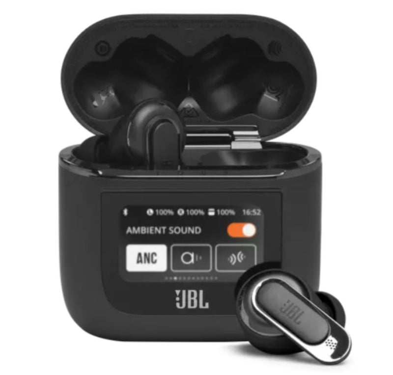 JBL True Wireless Noise Canceling Earbuds in Black - (JBLTOURPRO2) NEW