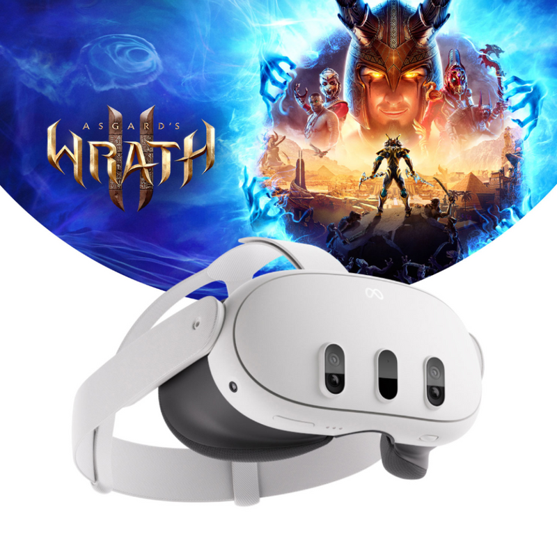 Meta Quest 3 128GB Virtual Reality Headset with Touch Plus Controllers