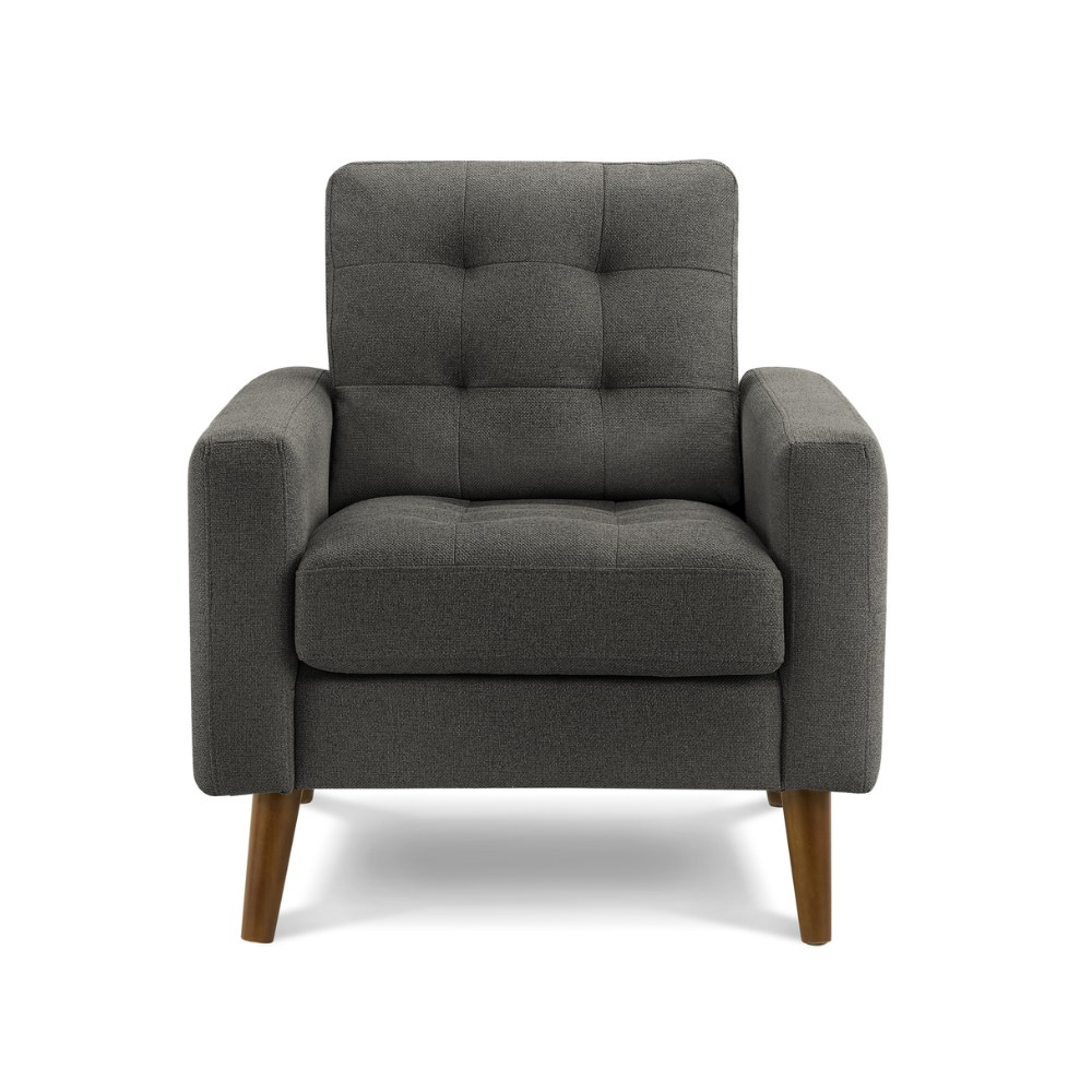 Monarch LUMOS-17 31" Armchair – Dark Grey Fabric (8J11L17)