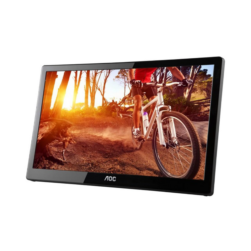 AOC USB 16'' Portable Monitor (E1659FWU) -JULY SPECIAL OFFER-
