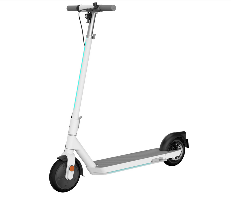 OKAI Neon ES20 electric scooter for adults (300 W motor/range 40 km/max. speed 25 km/h) - White 