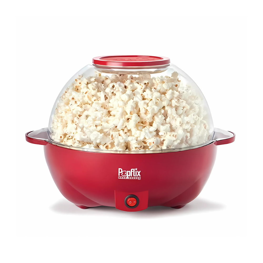 Éclateur de maÏs Popflix style cinéma en forme de dôme (PF-2970CMR) Nouveau