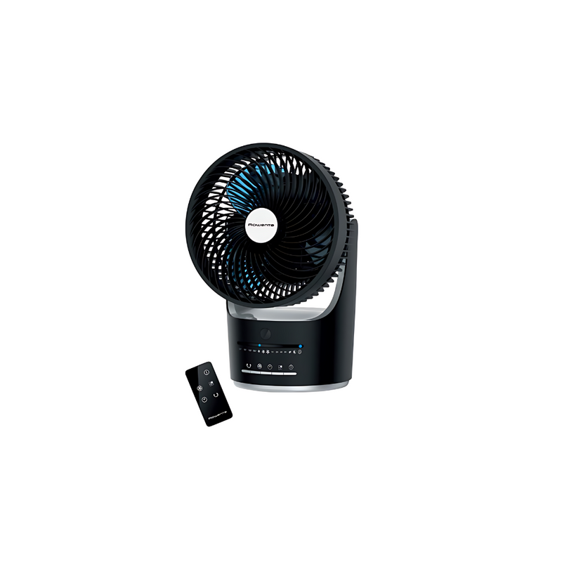 Ventilateur oscillant Rowenta 360 Compact Force Air - Noir