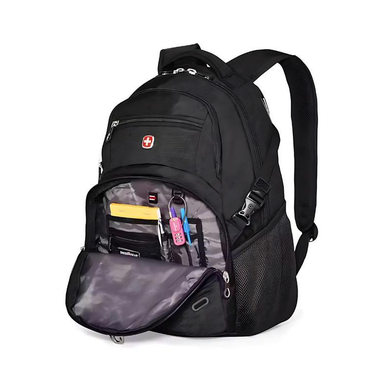 Swissgear 15" Laptop Backpack with USB Port - Black -