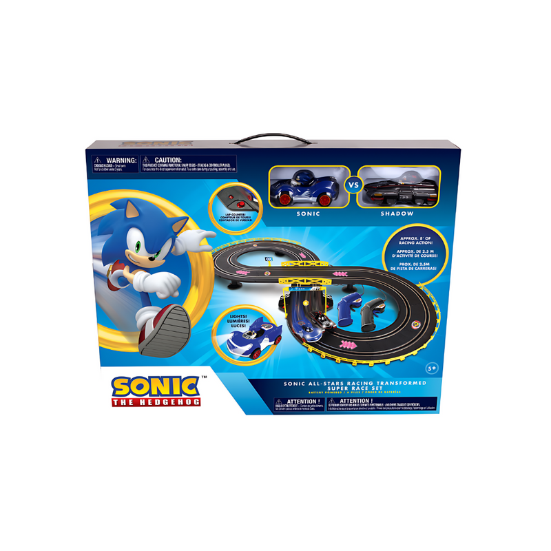 SART Sonic &amp; Shadow RC Slot Race Car Set