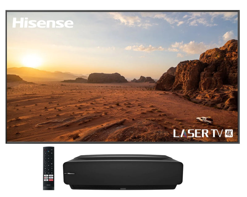 Téléviseur à projection laser intelligent 120'' Hisense 4K avec écran inclus (120L5G)