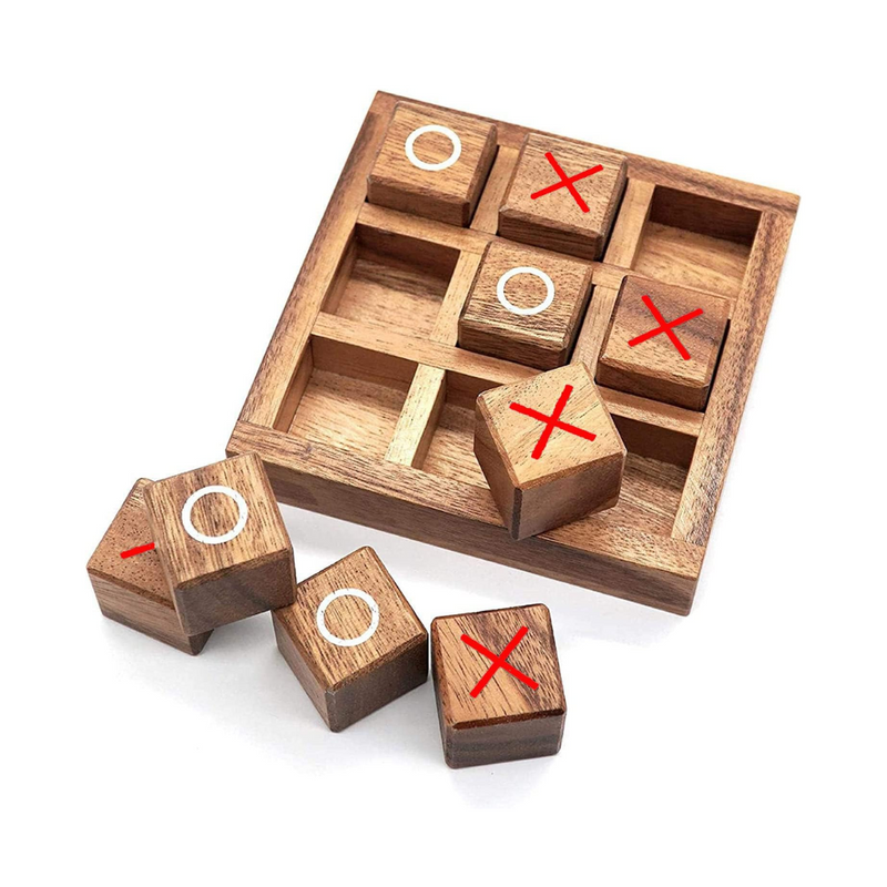 Jeu de société  Tic Tac Toe en bois (HD-05764)