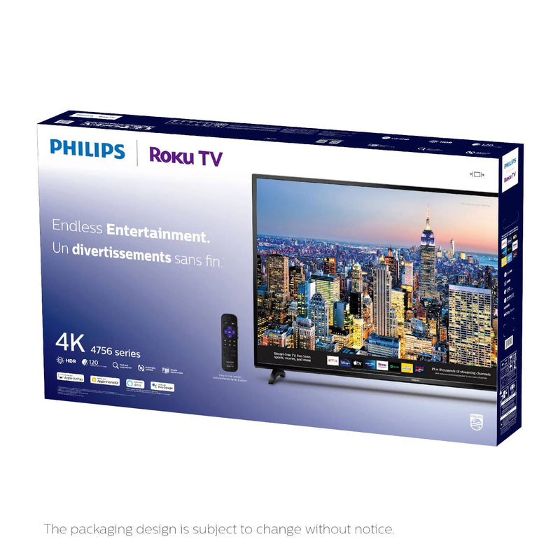 Philips 55'' 4K Smart Roku TV (55PFL4756)