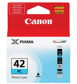 Canon CLI-42 cyan ink cartridge photo