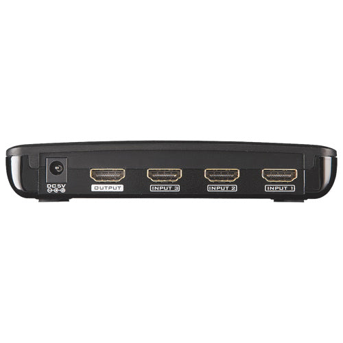 Rocketfish RF-G1185 4-Port HDMI Selector by Best buy [並行輸入品] Rocketfish RF-G1185 Black 1080p HDMI 3D Video 4-Port DVD Player