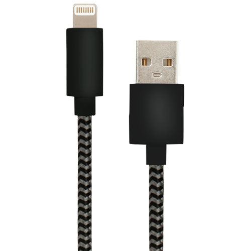 Câble USB A/Lightning de 1,5 m (5 pi) de Helix - Noir