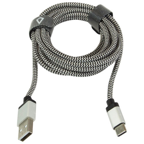 Cable LBT de 3 m (10 pies) USB A 2.0 a USB C (LBT093) - Negro