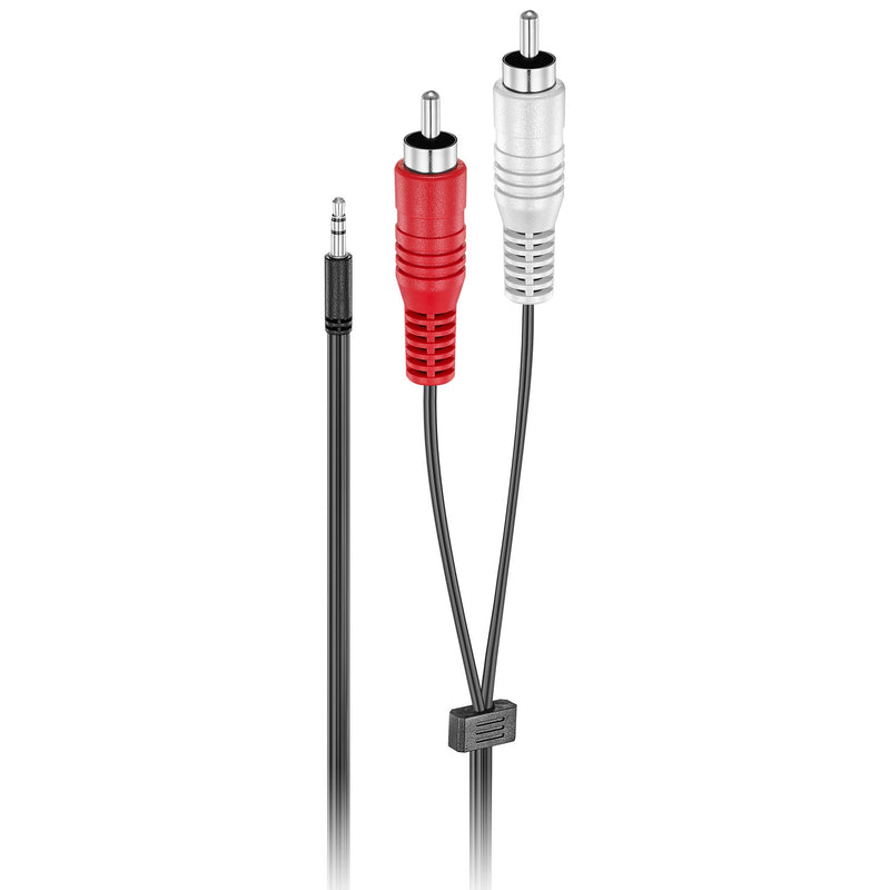 Cable de audio Insignia de 1,8 m (6 pies) de 3,5 mm a RCA