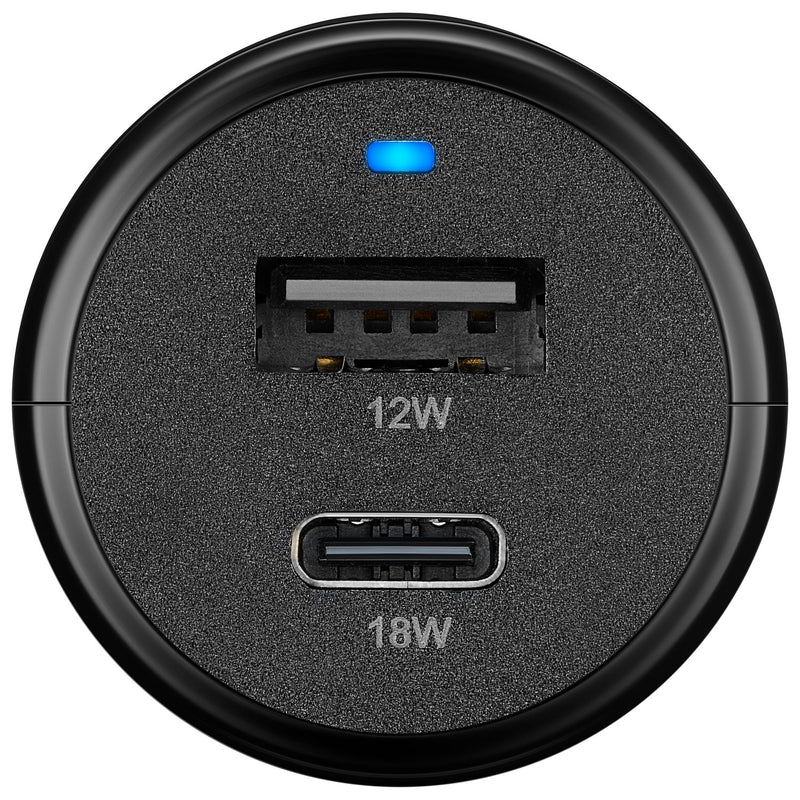 Chargeur pour l'auto à 2 ports USB-C/USB-A de 30 W d'Insignia
