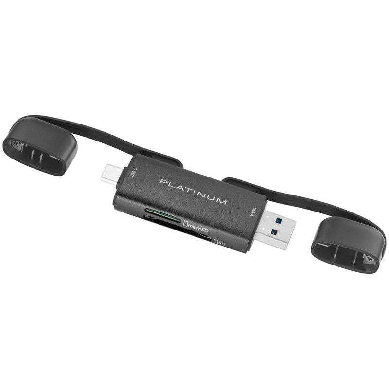 Platinum USB-A and USB-C Card Reader