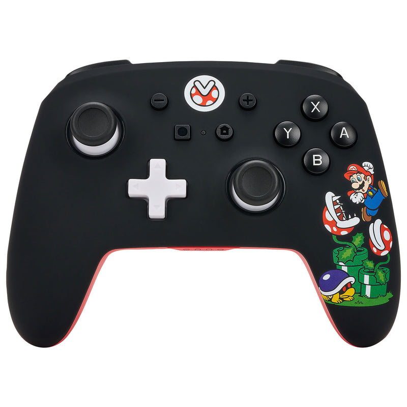 PowerA Mario Mayhem Wireless Gamepad for Switch - Black/Red