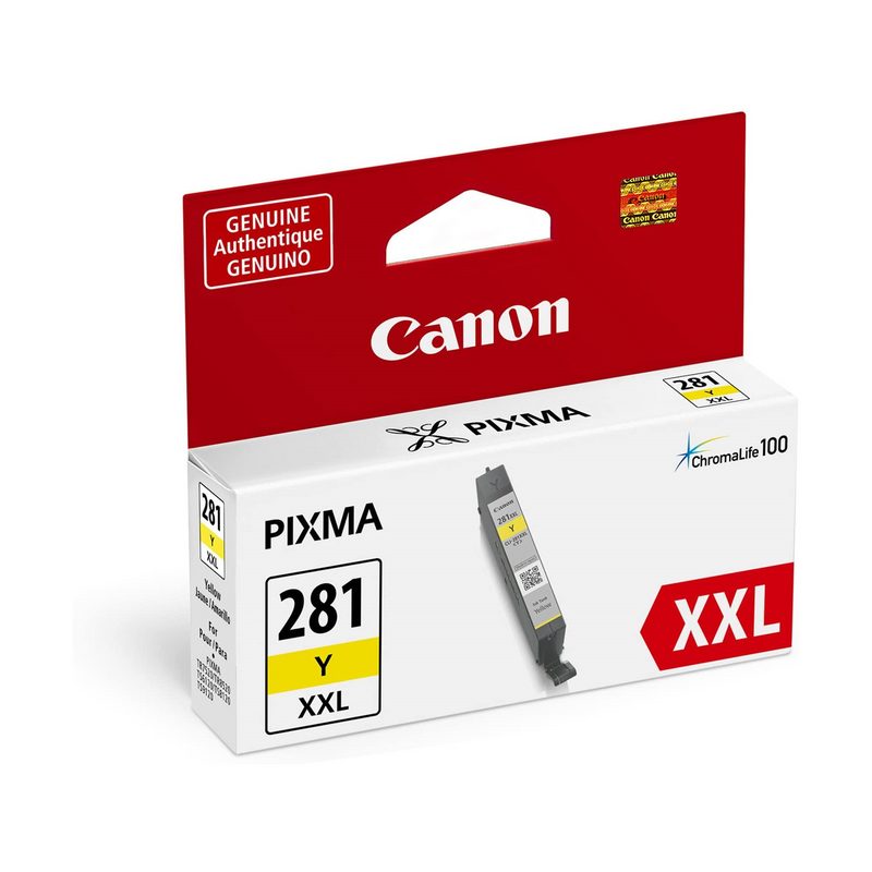 Cartouche d'encre Canon CLI-281XXL jaune