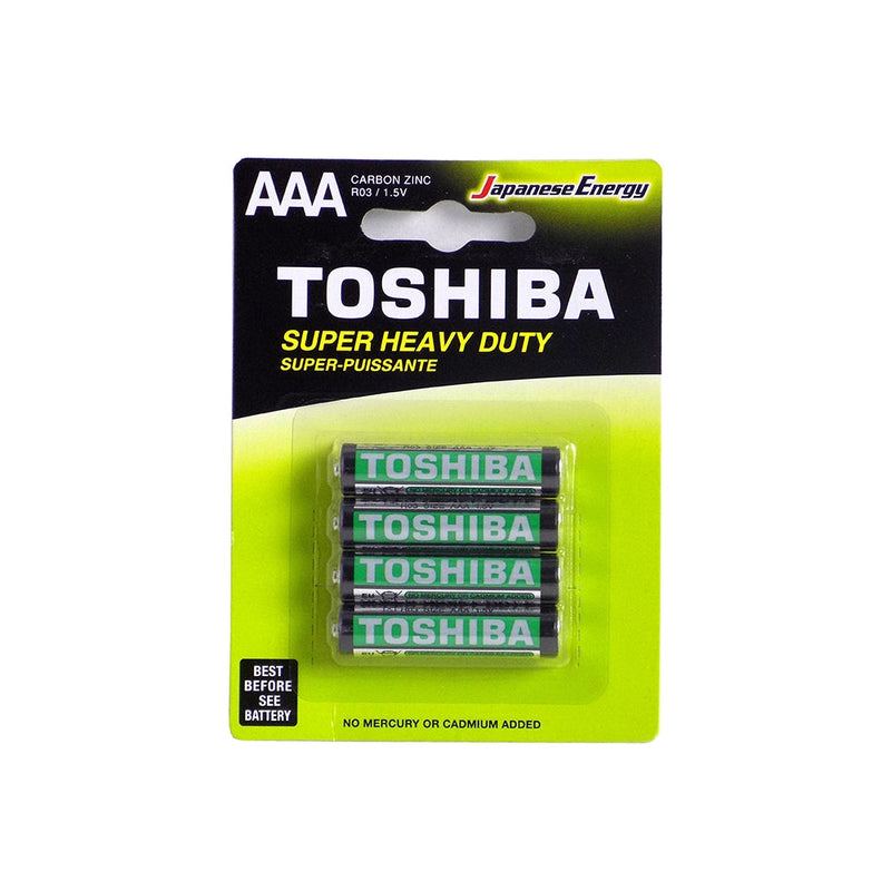Toshiba AAA battery - 4 pack