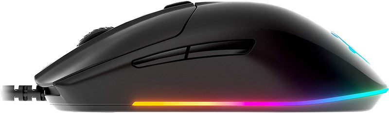 Rival 3 Steelseries 8 Gaming Mouse, 500 CPI Black