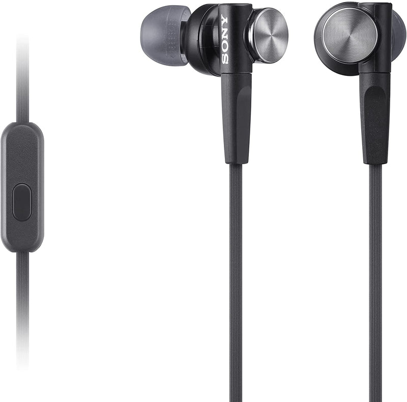 Sony extra bass headphones (MDR-XB50AP/B)