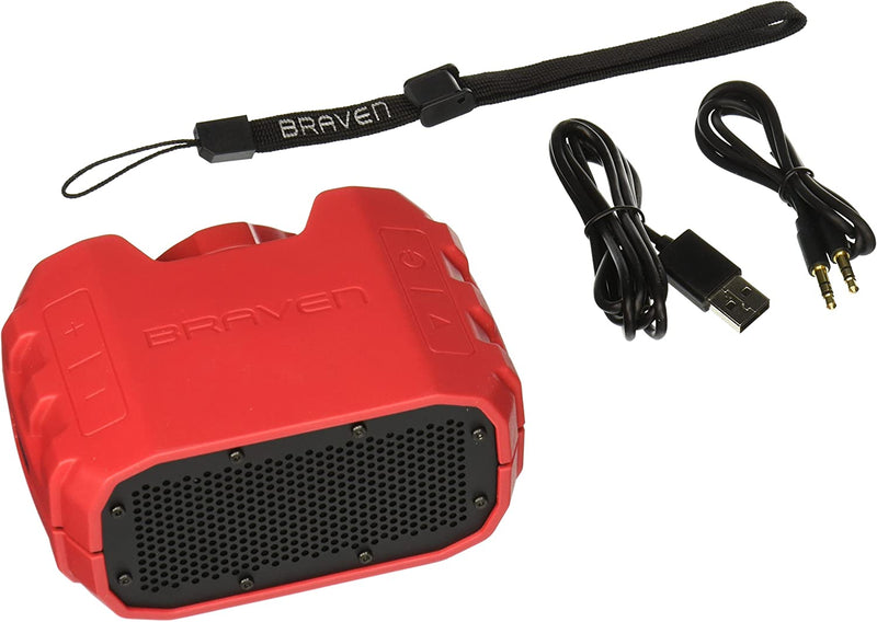 Haut-parleur Braven Bluetooth étanche (BRV-1SRG) Rouge -PROMOTION-