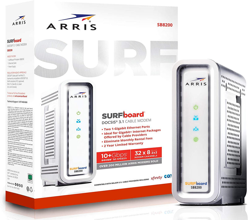 Modem câble Gigabit ARRIS SURFboard DOCSIS 3.1