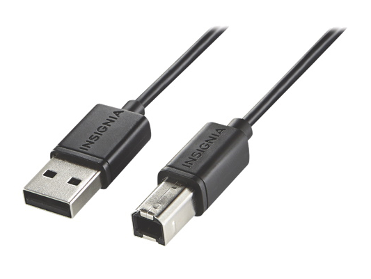 insignia USB 2.0 A to B Cable 10 Feet