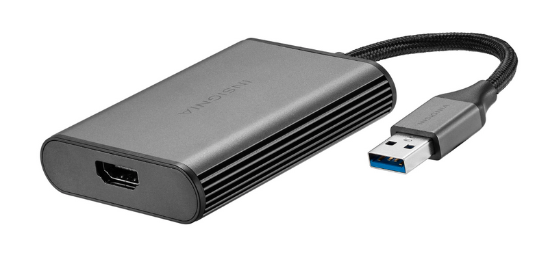 Adaptateur USB 3.0 à HDMI d'Insignia - Noir