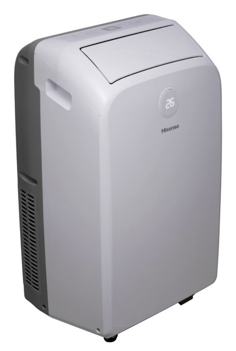 Hisense White 10,000 BTU/7000 SACC 3-in-1 Portable Air Conditioner with Remote Control