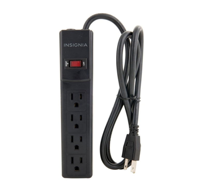Insignia 4-Outlet Surge Protector (NS-PWS5401-C)