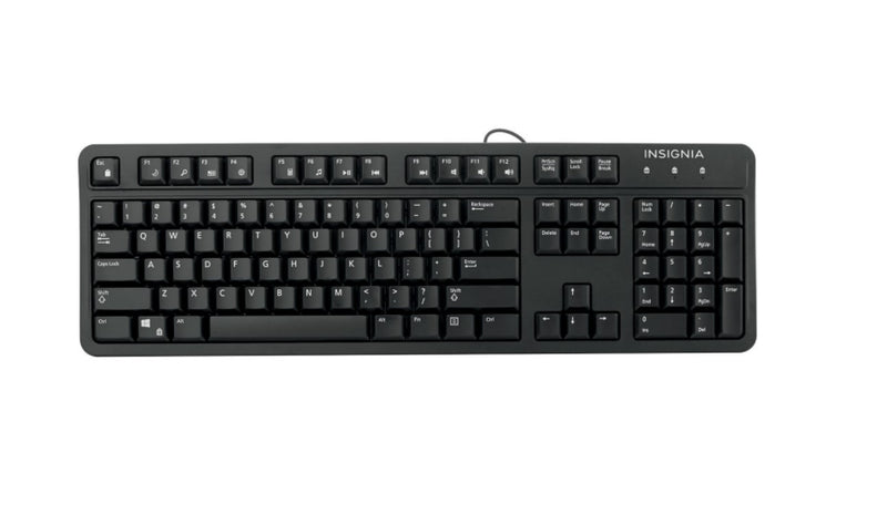 Insignia Wired Keyboard - Black - English