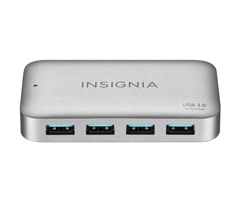 Concentrateur USB 3.0 à 4 ports d’Insignia, bloc d’alimentation (NS-PH3A4AP-C)