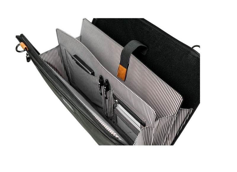 PKG Wellington Accordion Folio Messenger Bag for 14" Laptop - Black