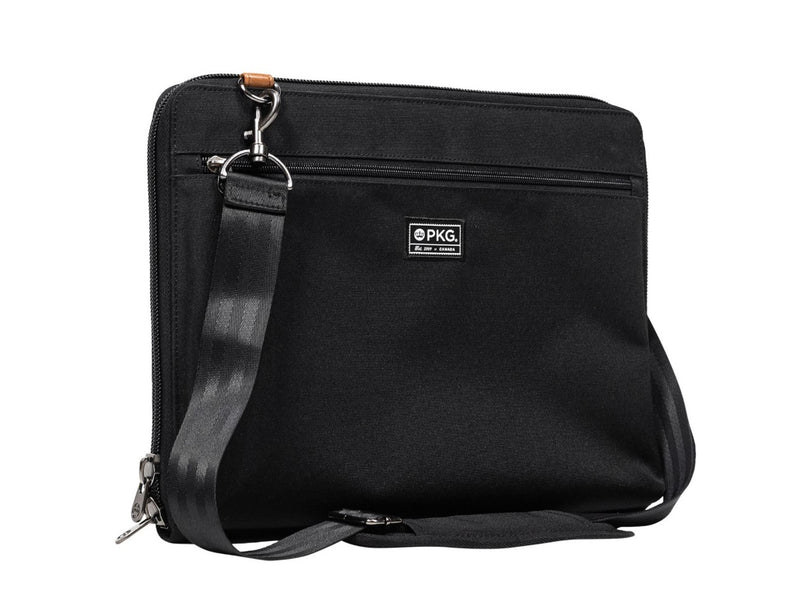 PKG Wellington Accordion Folio Messenger Bag for 14" Laptop - Black