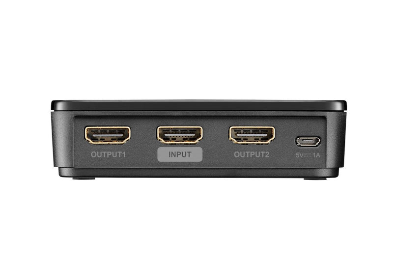 Rocketfish 2-Output HDMI Splitter with 4K and HDR Passthrough