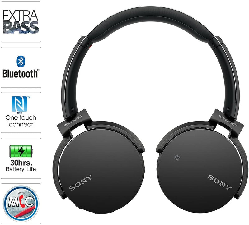 Écouteurs sans fil Sony bluetooth  (MDR-XB650BT)