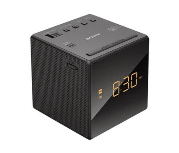 Radio-réveil AM/FM de Sony - noir (ICF-C1B)