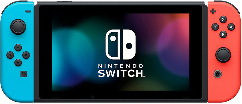 Nintendo Switch Console - Neon Red and Blue