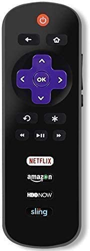 Remote control for TCL ROKU TV