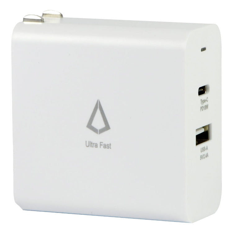 Cargador de pared Libratel de 30 W USB-A/USB-C con suministro de energía (LBTPD30W)